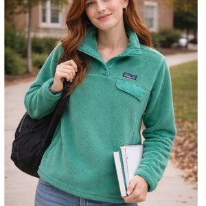 PATAGONIA RE-TOOL SNAP T Pullover Green Size Small Women's